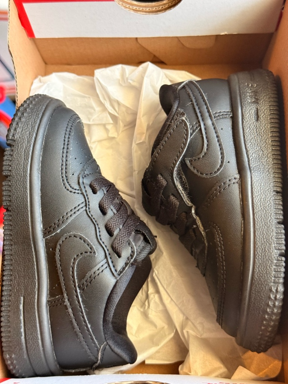Nike Kids Black Low-Top Sneakers